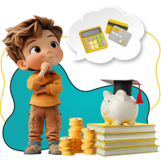 Финансовый интеллект вместе KIBERone - КИБЕРшкола программирования для детей, компьютерные курсы для школьников, начинающих и подростков - KIBERone г. Самара