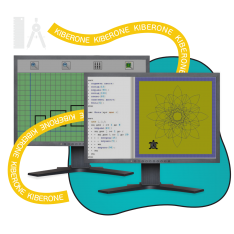 Исполнители чертежник и черепашка - КИБЕРшкола программирования для детей, компьютерные курсы для школьников, начинающих и подростков - KIBERone г. Самара